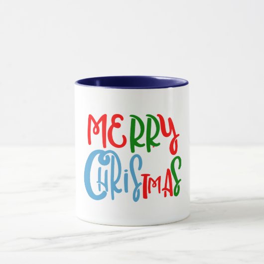Frohe Weihnachten - niedliches Geschenk Tasse (Zentrum)