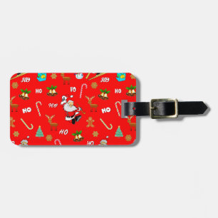 Frohe Weihnachten Nizza Schönheit 25 Dezember Weih Gepäckanhänger