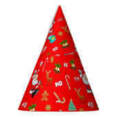 Frohe Weihnachten Nizza Schönheit 25 Dezember Weih Partyhütchen (Links)