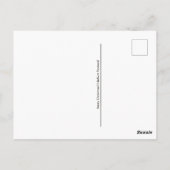 Frohe Weihnachten Nordpol Elfen Postüberqueren Postkarte (Rückseite)