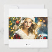 Frohe Weihnachten - Nostalgische Weihnachten (Rückseite)