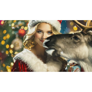 Frohe Weihnachten - Nostalgische Weihnachten Karte