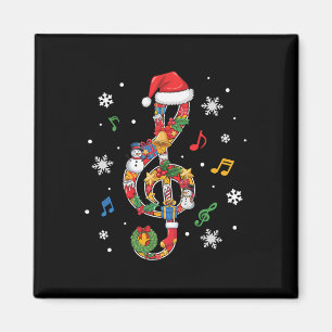 Frohe Weihnachten Noten Musikliebhaber Kinder Musi Magnet