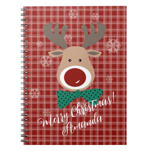 Frohe Weihnachten! Notizblock (Vorderseite)