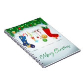 Frohe Weihnachten Notizblock (Rechte Seite)