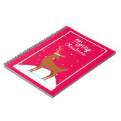 Frohe Weihnachten Notizblock (Linke Seite)