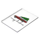 Frohe Weihnachten Notizblock (Linke Seite)