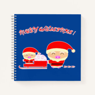 Frohe Weihnachten Notizblock