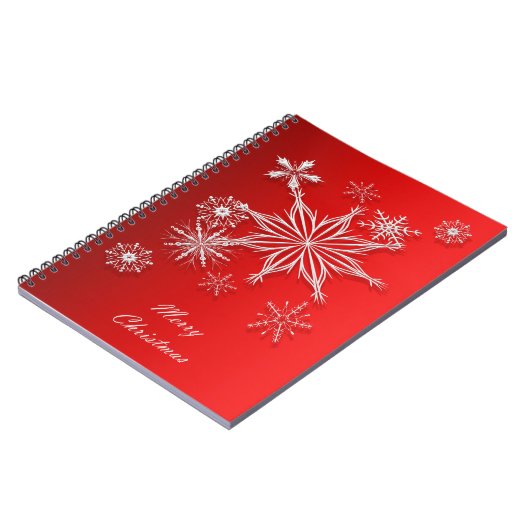 Frohe Weihnachten Notizblock (Linke Seite)