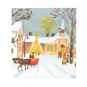 Frohe Weihnachten Notizblock