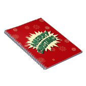 Frohe Weihnachten Notizblock (Rechte Seite)