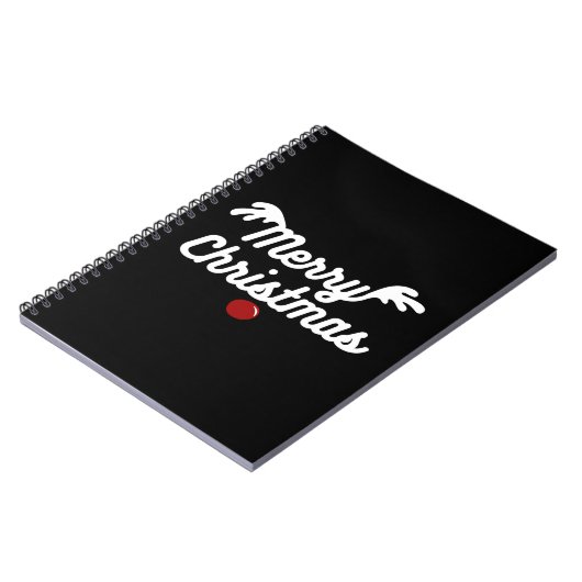 Frohe Weihnachten Notizblock (Linke Seite)