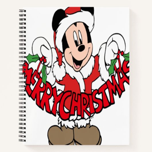 Frohe Weihnachten Notizblock (Vorderseite)