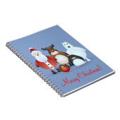 Frohe Weihnachten Notizblock (Rechte Seite)