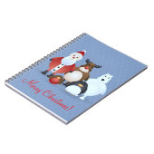 Frohe Weihnachten Notizblock (Linke Seite)