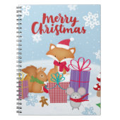Frohe Weihnachten Notizblock (Vorderseite)