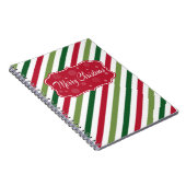 Frohe Weihnachten Notizblock (Rechte Seite)