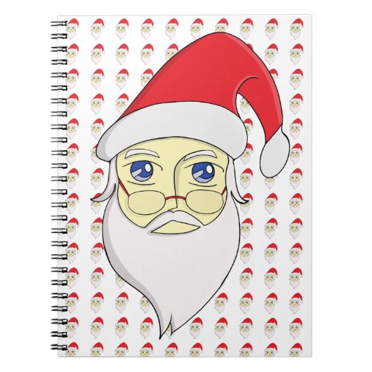Frohe Weihnachten Notizblock (Vorderseite)