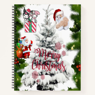 Frohe Weihnachten Notizblock