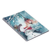 Frohe Weihnachten Notizblock (Rechte Seite)