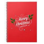Frohe Weihnachten Notizblock (Vorderseite)
