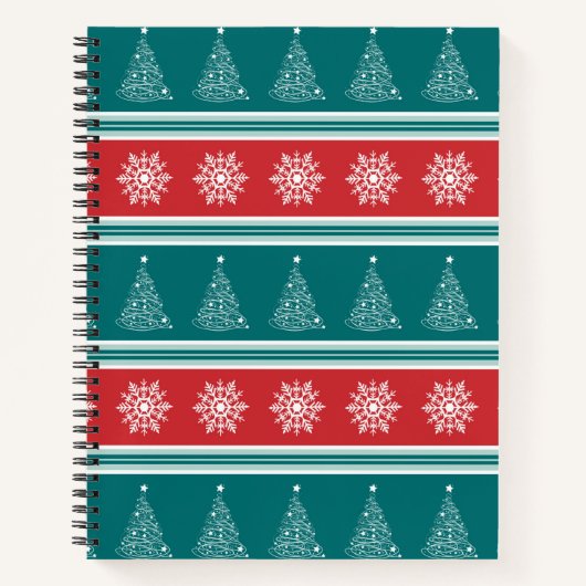 Frohe Weihnachten Notizblock (Vorderseite)