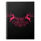 Frohe Weihnachten Notizblock (Vorderseite)