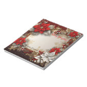 Frohe Weihnachten Notizblock (Rotiert)