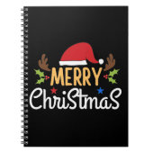 Frohe Weihnachten Notizblock (Vorderseite)