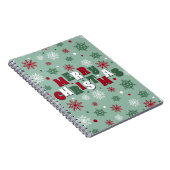 Frohe Weihnachten Notizblock (Rechte Seite)