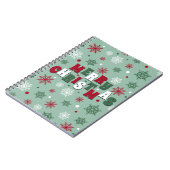 Frohe Weihnachten Notizblock (Linke Seite)