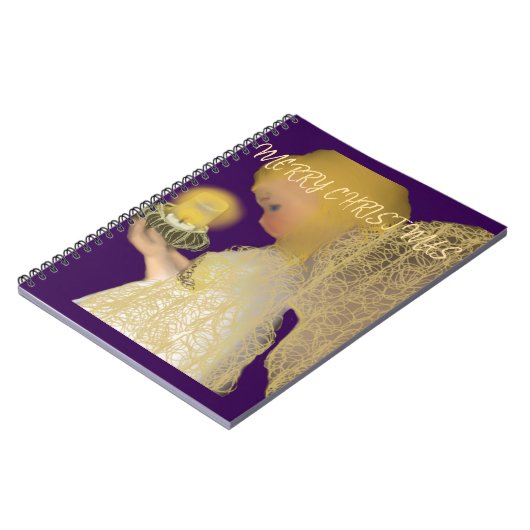 Frohe Weihnachten Notizblock (Linke Seite)