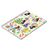 Frohe Weihnachten Notizblock (Linke Seite)