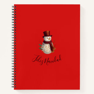 Frohe Weihnachten Notizbuch - Feliz Navidad