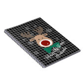 Frohe Weihnachten! Notizbuch Notizblock (Rechte Seite)
