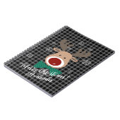 Frohe Weihnachten! Notizbuch Notizblock (Linke Seite)
