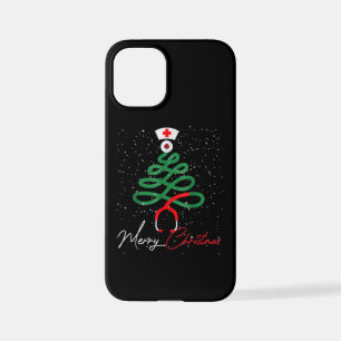 Frohe Weihnachten Nurse Funny PICU Weihnachten iPhone 12 Mini Hülle