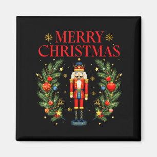 Frohe Weihnachten Nussknacker Ballett Festliches W Magnet