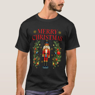 Frohe Weihnachten Nussknacker Ballett Festliches W T-Shirt