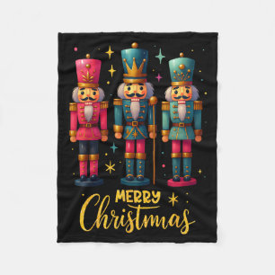Frohe Weihnachten Nussknacker Ballett Tanz Frauen Fleecedecke