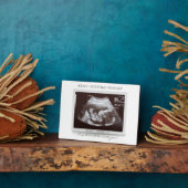 Frohe Weihnachten Oma Baby Reveal Scan Fotoplatte (Seite)