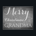 Frohe Weihnachten Oma Chalkboard Typografie<br><div class="desc">Frohe Weihnachts-Oma,  können Sie den "Oma"-Text ändern,  Handwriting Typografie Chalkboard Blackboard Schwarz-Weiß-Feiertage Weihnachtssaison Custom Happy Holidays Weihnachtskarte,  können Sie auch einfach den Namen und die Adresse des Empfängers hinzufügen,  wenn Sie es vorziehen,  um dies auf Zuhause hinzuzufügen,  löschen Sie einfach den Beispieltext.</div>