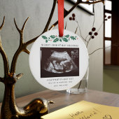 Frohe Weihnachten Oma Schwangerschaft Ultrasound F Ornament