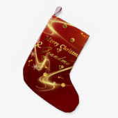 Frohe Weihnachten Oma Strumpf Kleiner Weihnachtsstrumpf (Vorderansicht (hängend))