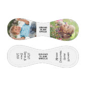 Frohe Weihnachten Onkel Foto Baseball (Paneele)