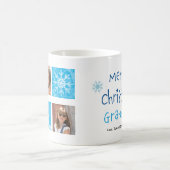 Frohe Weihnachten Opa 2 Foto Custom Tasse (Mittel)