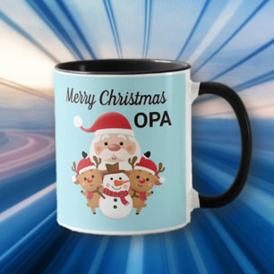 Frohe Weihnachten OPA Geschenktasse Tasse