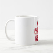 Frohe Weihnachten Opa! Typografie von Festivals Kaffeetasse (Links)