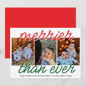 Frohe Weihnachten or Fröhlichste depending on the  (Vorne/Hinten)