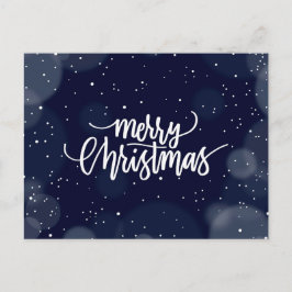 Frohe Weihnachten Original Blue Holiday Card